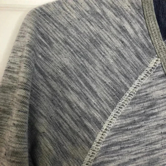 Joe Fresh Shirt 3/4 Sleeves Grey Size Extra Small - Picture 7 of 16